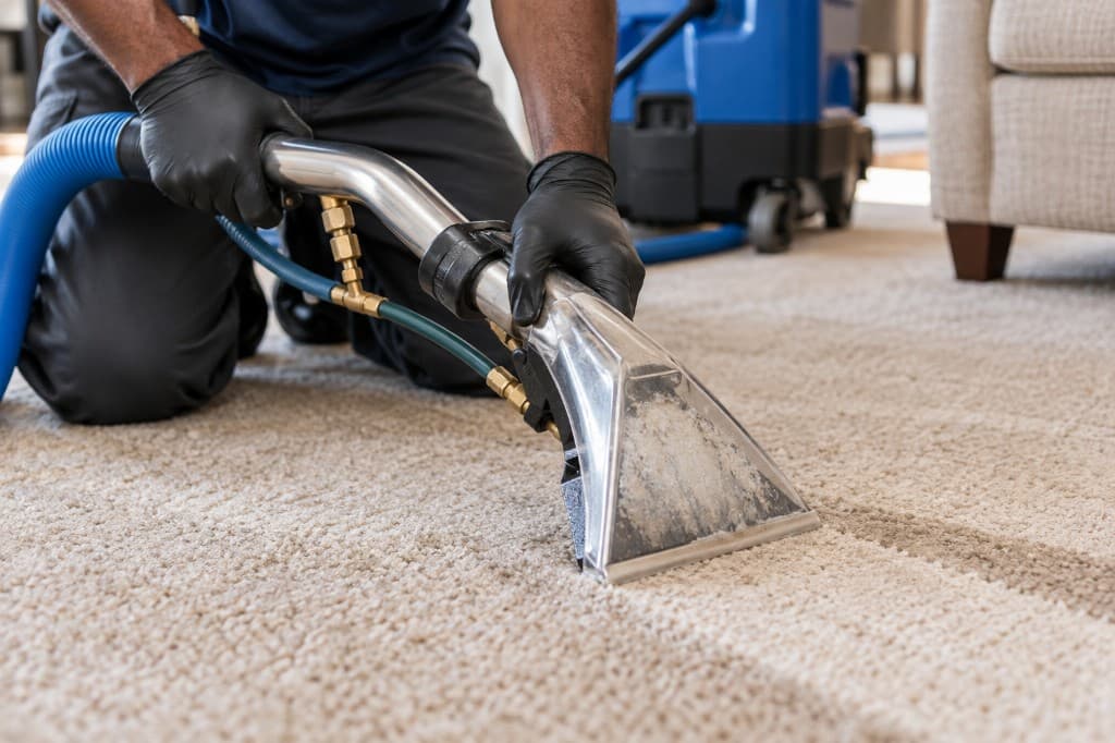 Professional carpet extraction equipment
